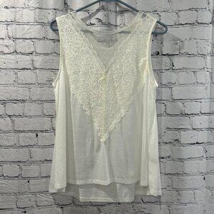 New with tags Ladies Wall Flower sleeveless blouse Size L